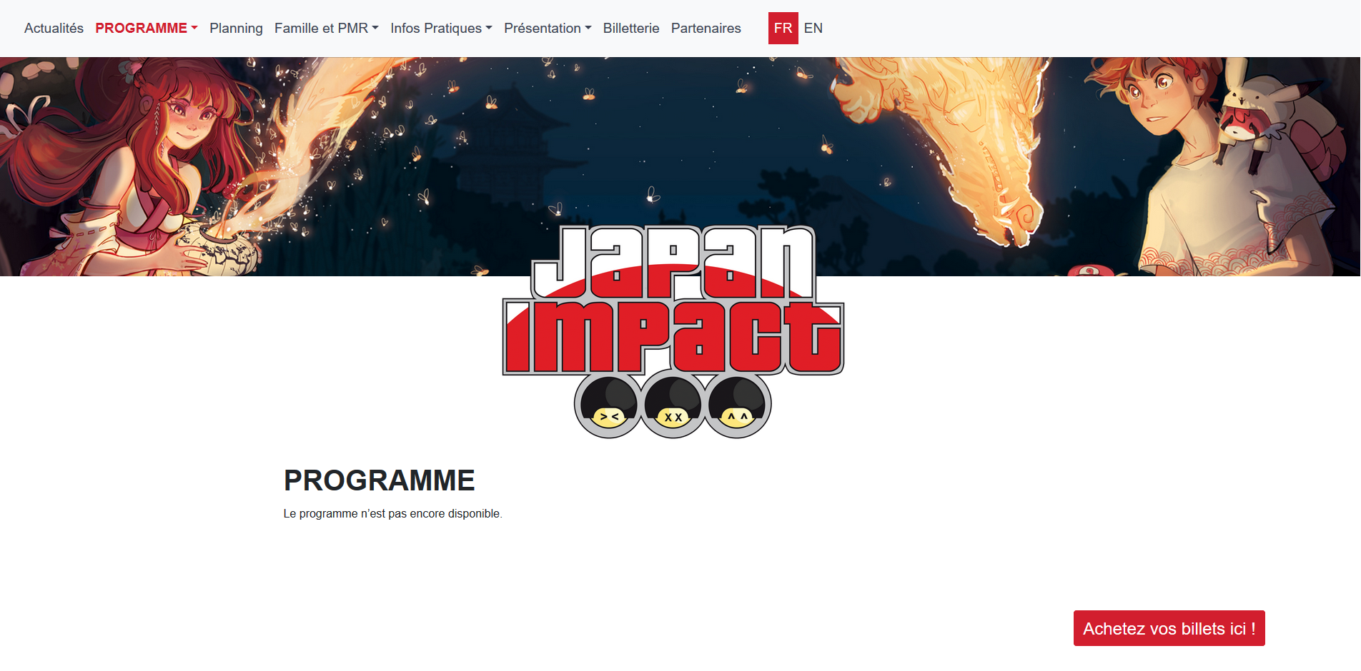 Japan Impact - Programme