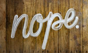 nope graffiti