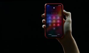 switched-on iPhone